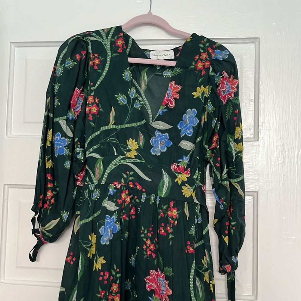 Cara Cara Floral Printed Dress Size L - Picture 2 of 6